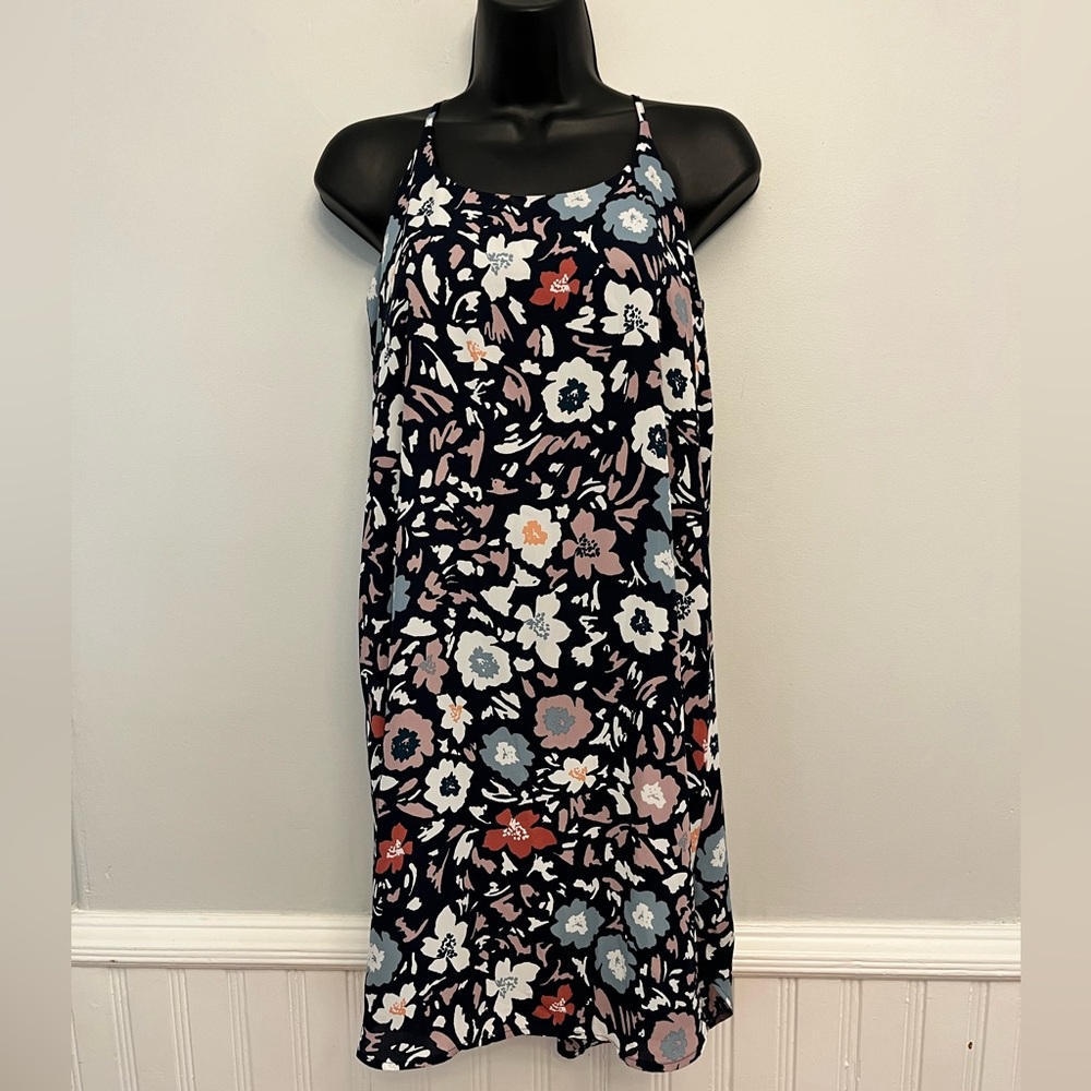 NWT LOFT Floral Racerback Dress, Size XSP